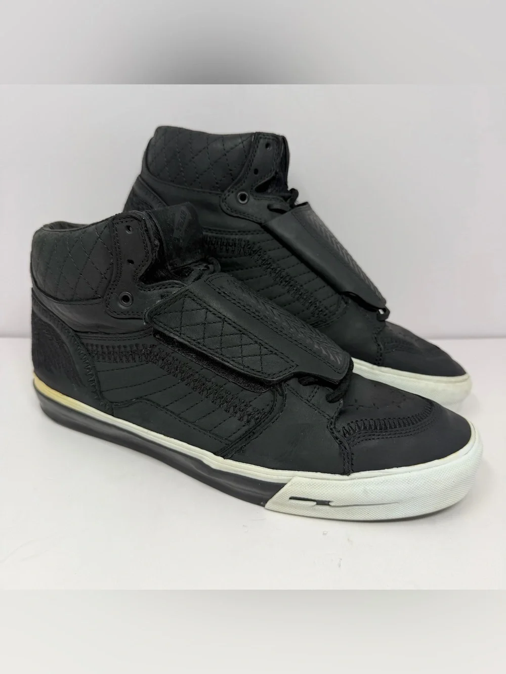 Vans Syndicate x Taka Hayashi Men’s Owen Hi Vulc Skate Shoe Sz 11 Black Leather